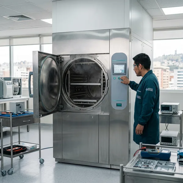 Autoclave para esterilización